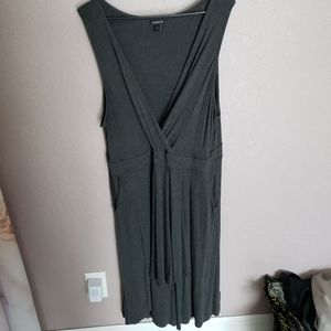 Torrid grey dress with pockets